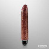 King Cock 10" Stiffy Realistic Dildo + Vibration-IMbesharam.com