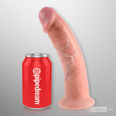 King Cock 9" Realistic Dildo Beige Size