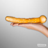Glas Orange Tickler Dildo-IMbesharam.com