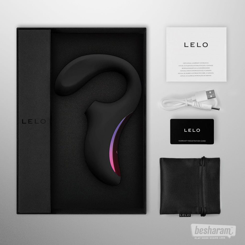 LELO Enigma Sonic Massager Black Inclusions