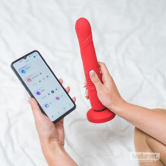 Lovense GRAVITY Smart Thrusting Dildo-IMbesharam.com