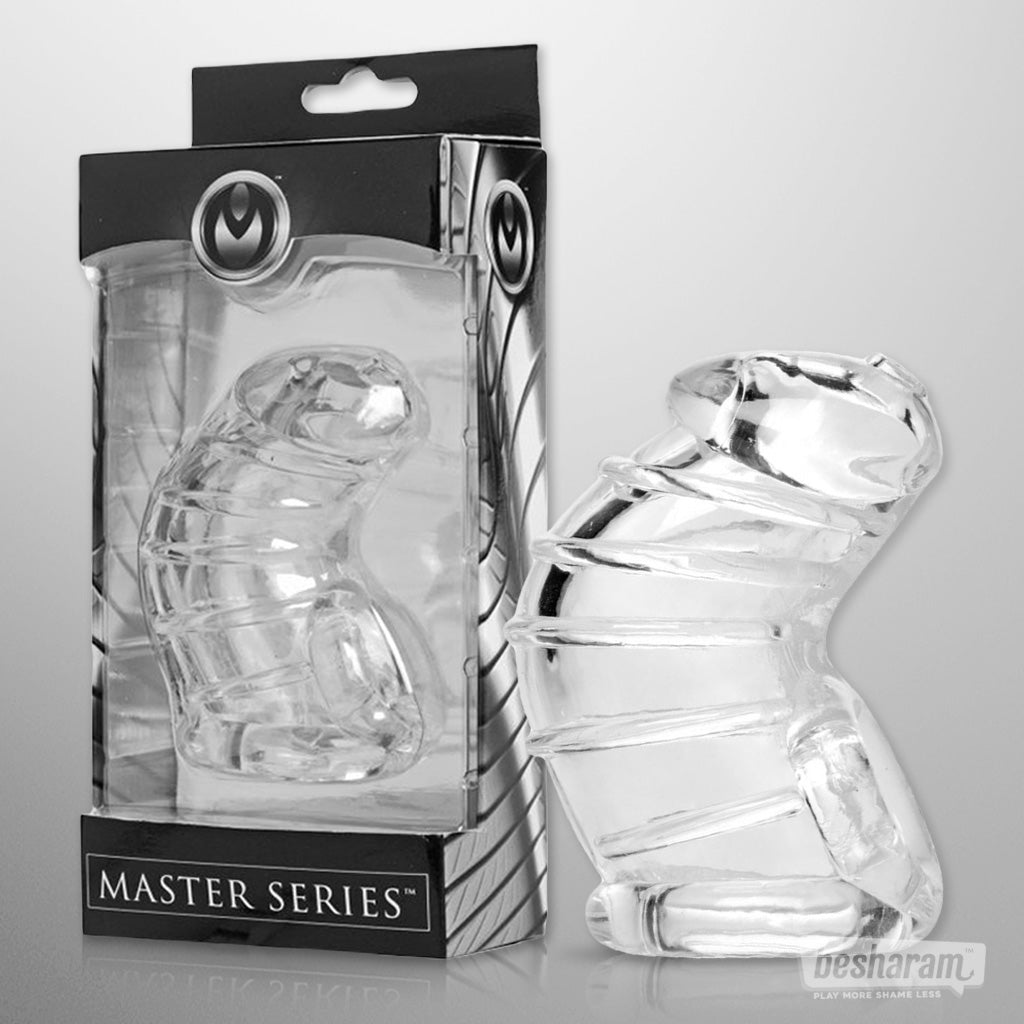 Master Series Detained Soft Body Chastity Cage-IMbesharam.com