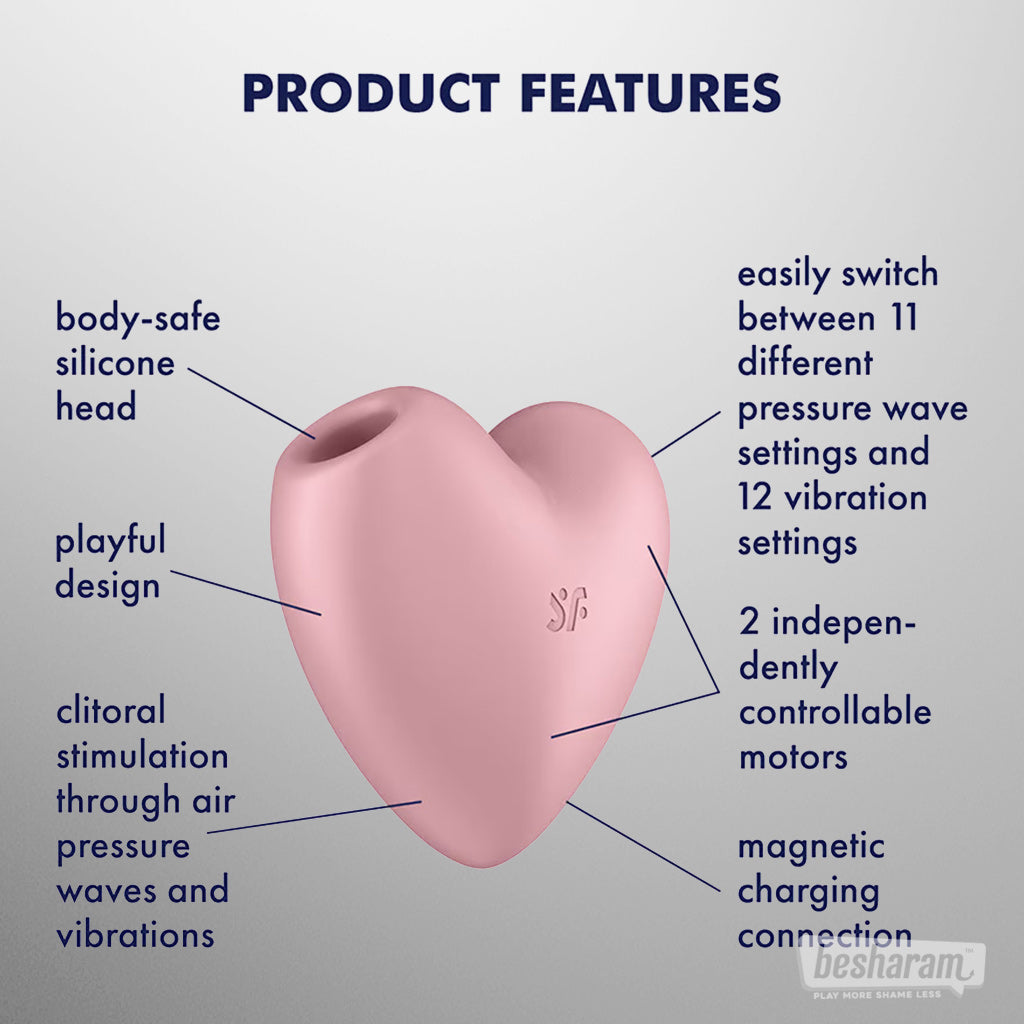 Satisfyer Cutie Heart Clitoral Massager