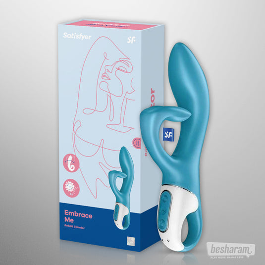 Satisfyer Embrace Me Rabbit Vibrator-IMbesharam.com