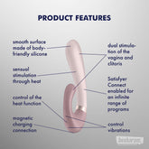 Satisfyer Heat Wave App Controlled Warming Vibrator-IMbesharam.com