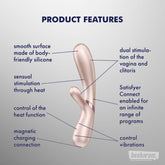 Satisfyer Hot Lover App Controlled Warming Vibrator-IMbesharam.com