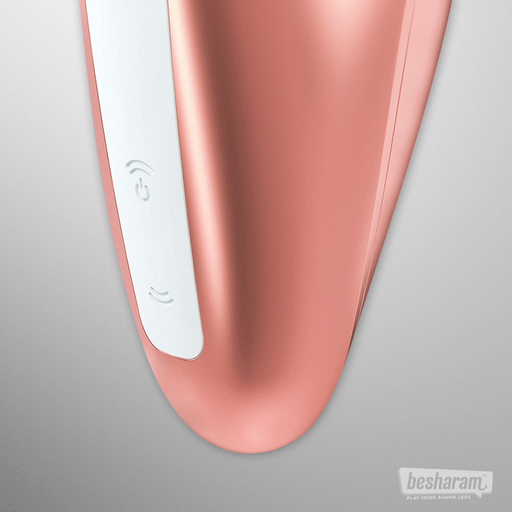 Satisfyer Love Breeze Air Pulse Stimulator Orange Buttons