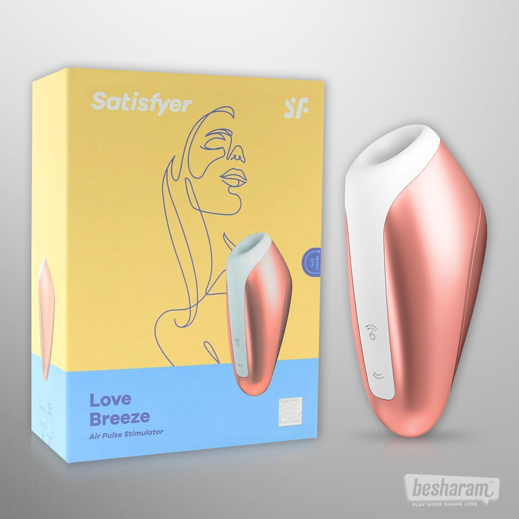 Satisfyer Love Breeze Air Pulse Stimulator Orange Unboxed