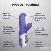 Satisfyer Magic Bunny Rabbit Vibrator-IMbesharam.com