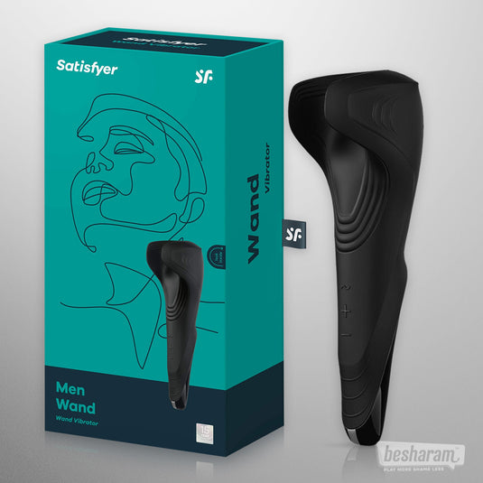 Satisfyer Men Wand Male Masturbator-IMbesharam.com