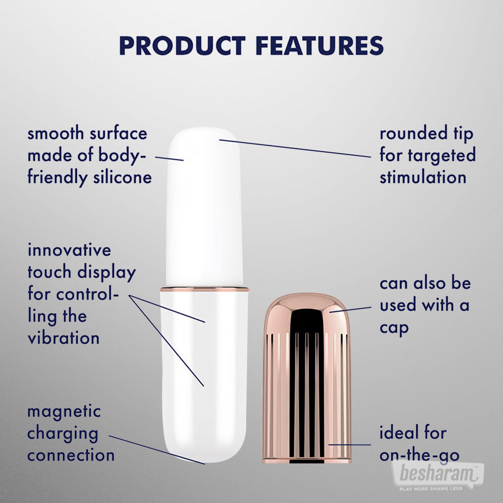 Satisfyer Secret Affair Lipstick Vibrator-IMbesharam.com