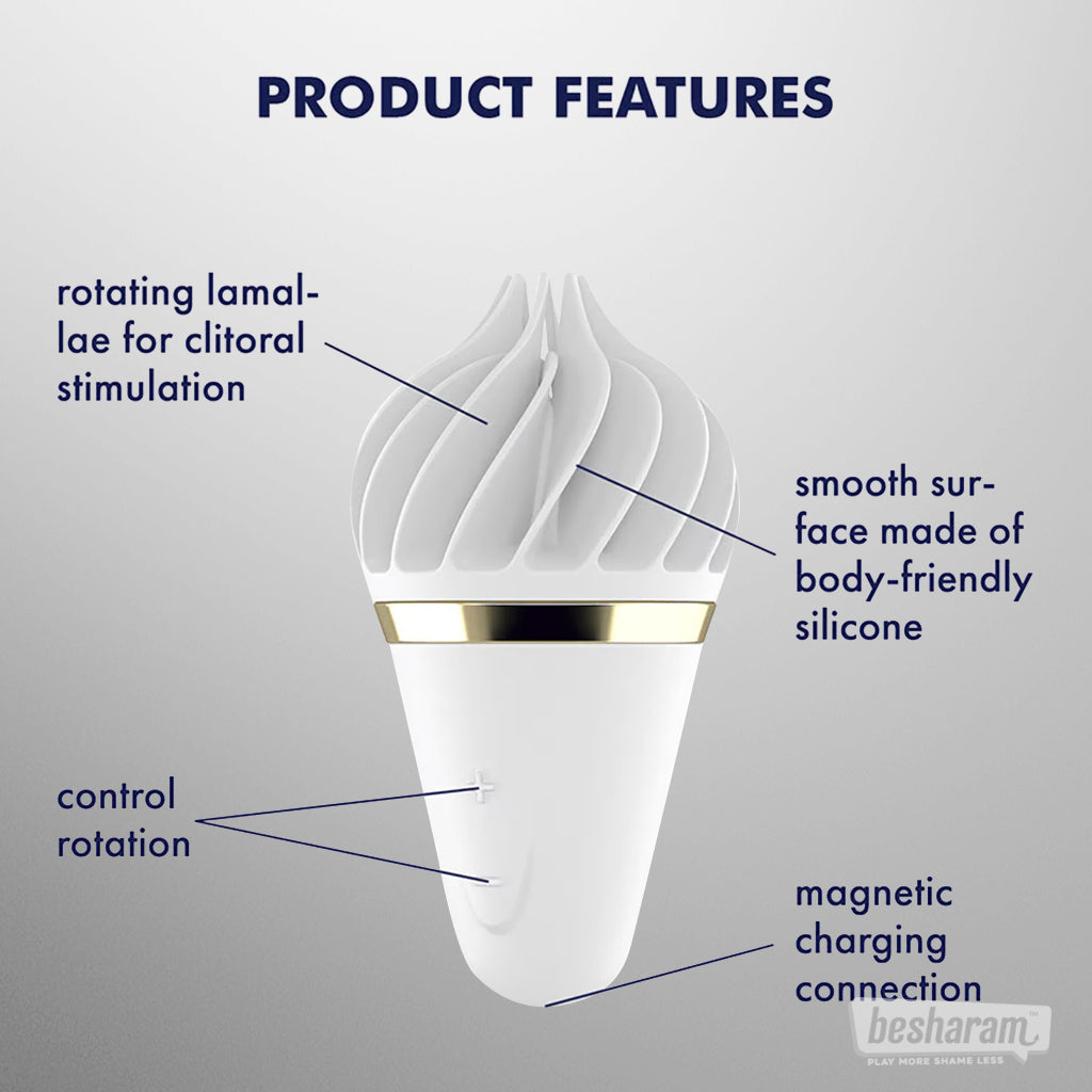 Satisfyer Sweet Treat Rotating Massager-IMbesharam.com