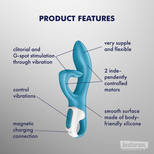 Satisfyer Embrace Me Rabbit Vibrator-IMbesharam.com
