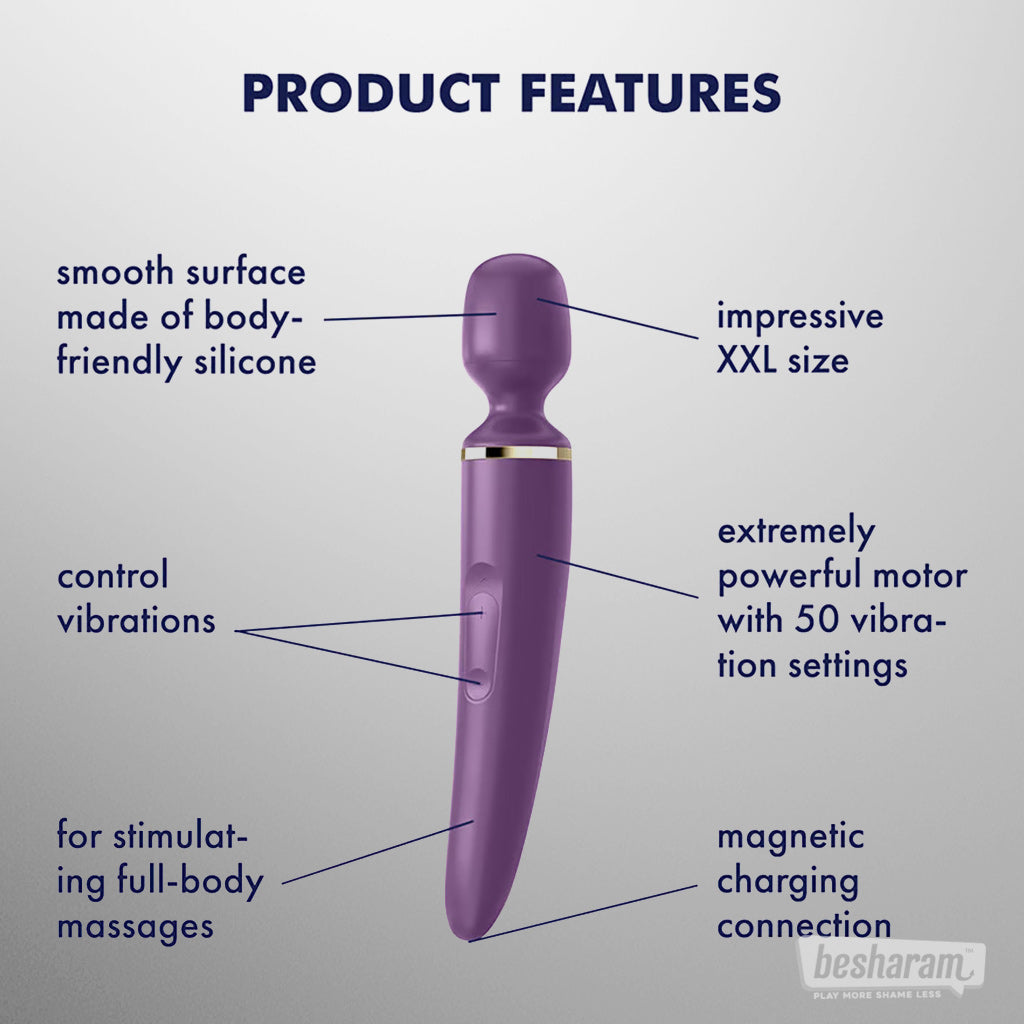 Satisfyer Wand-er Woman Wand Massager-IMbesharam.com