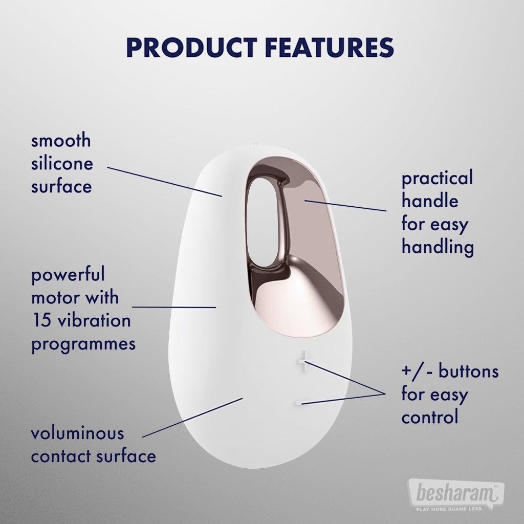 Satisfyer White Temptation Layon Massager