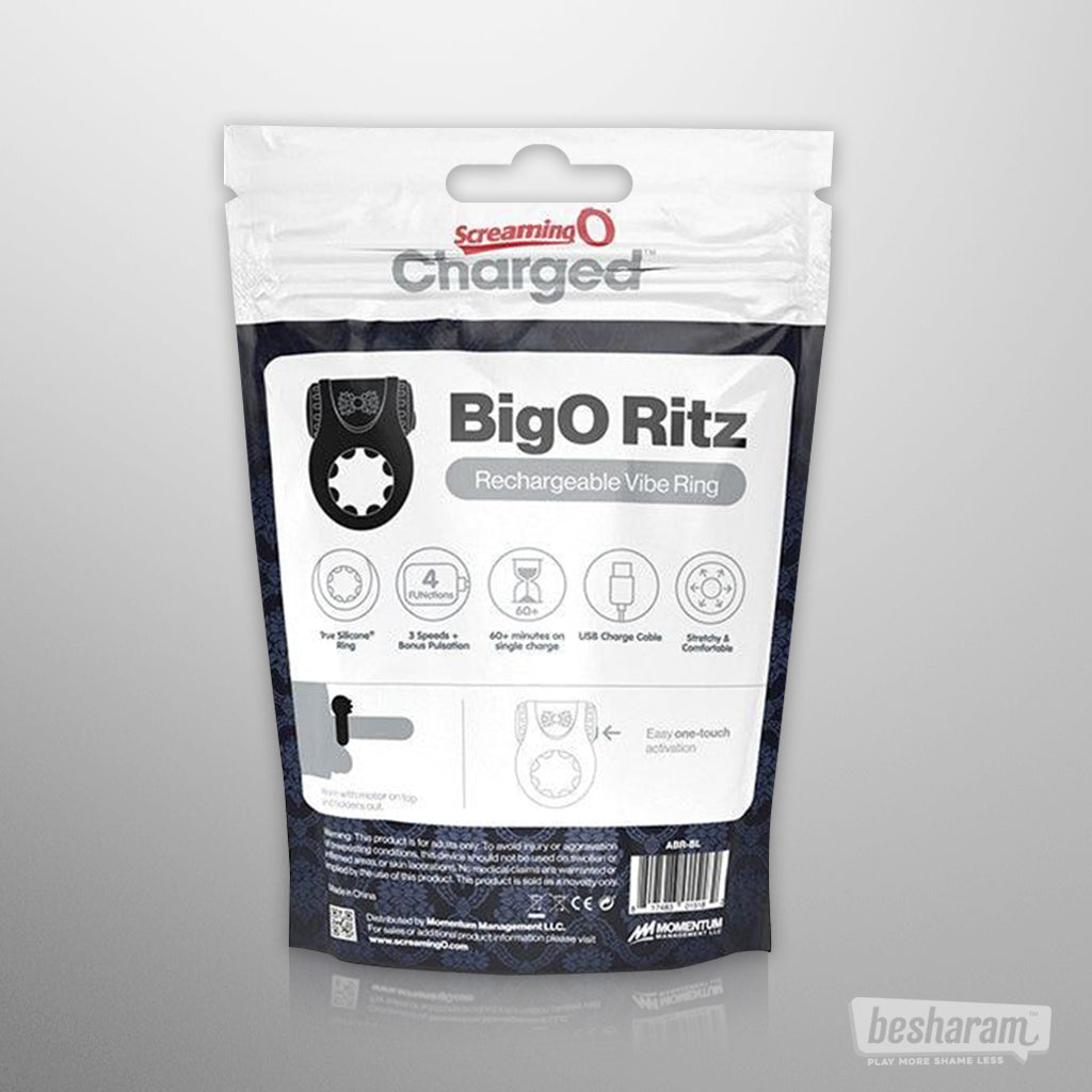Screaming O Big O Ritz Vibrating Cock Ring