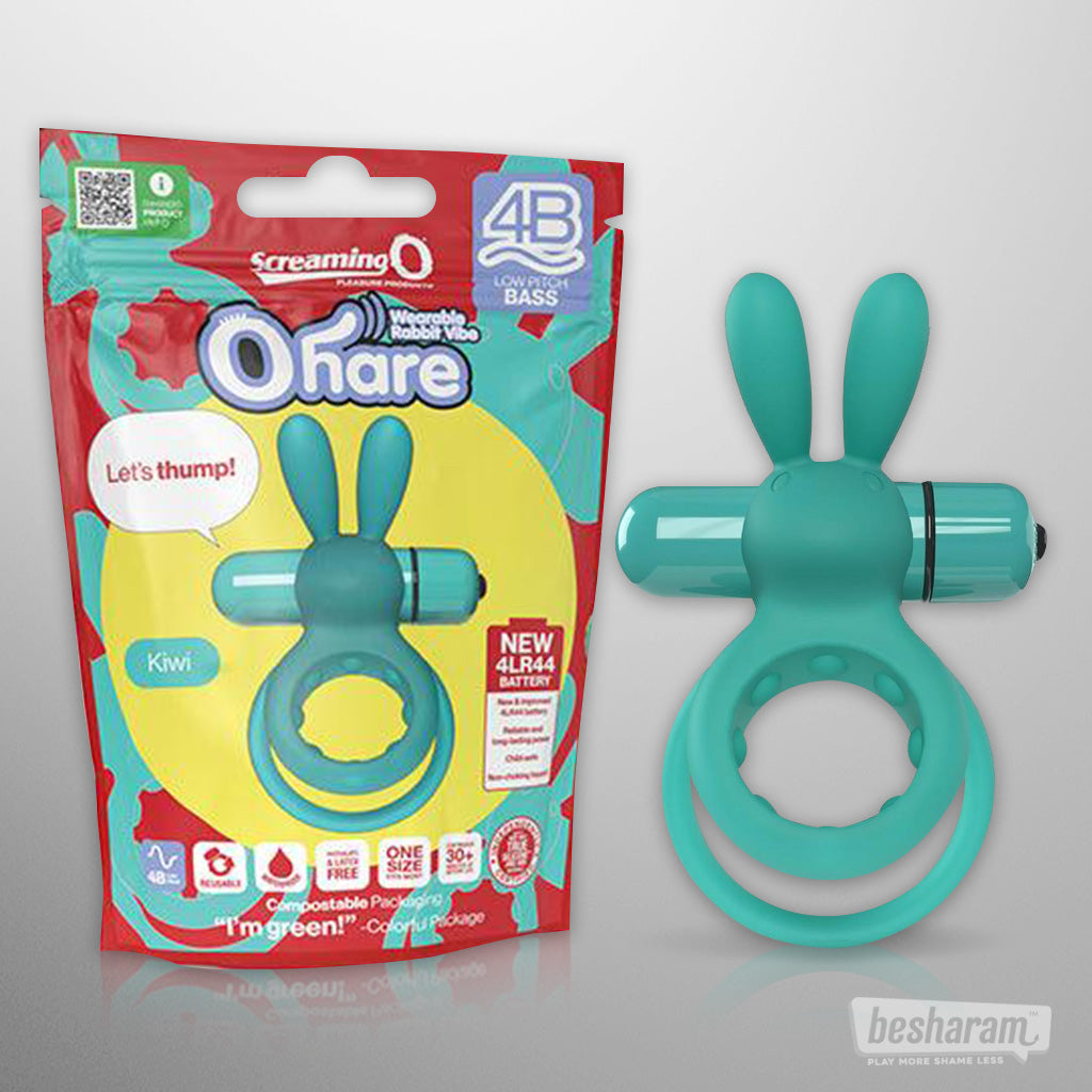 Screaming O 4B Ohare Vibrating Cock Ring-IMbesharam.com