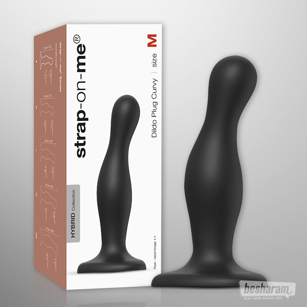 Strap-on-Me Curvy Dildo Plug-IMbesharam.com