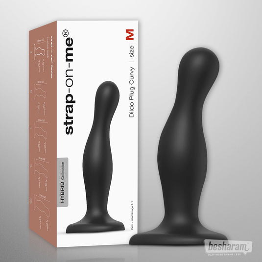 Strap-on-Me Curvy Dildo Plug