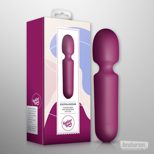 SugarBoo Playful Passion Wand Vibrator-IMbesharam.com