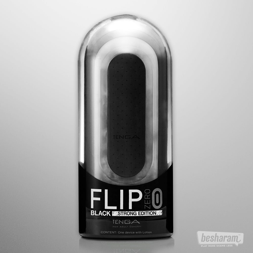 Tenga Flip Zero Black Strong-IMbesharam.com