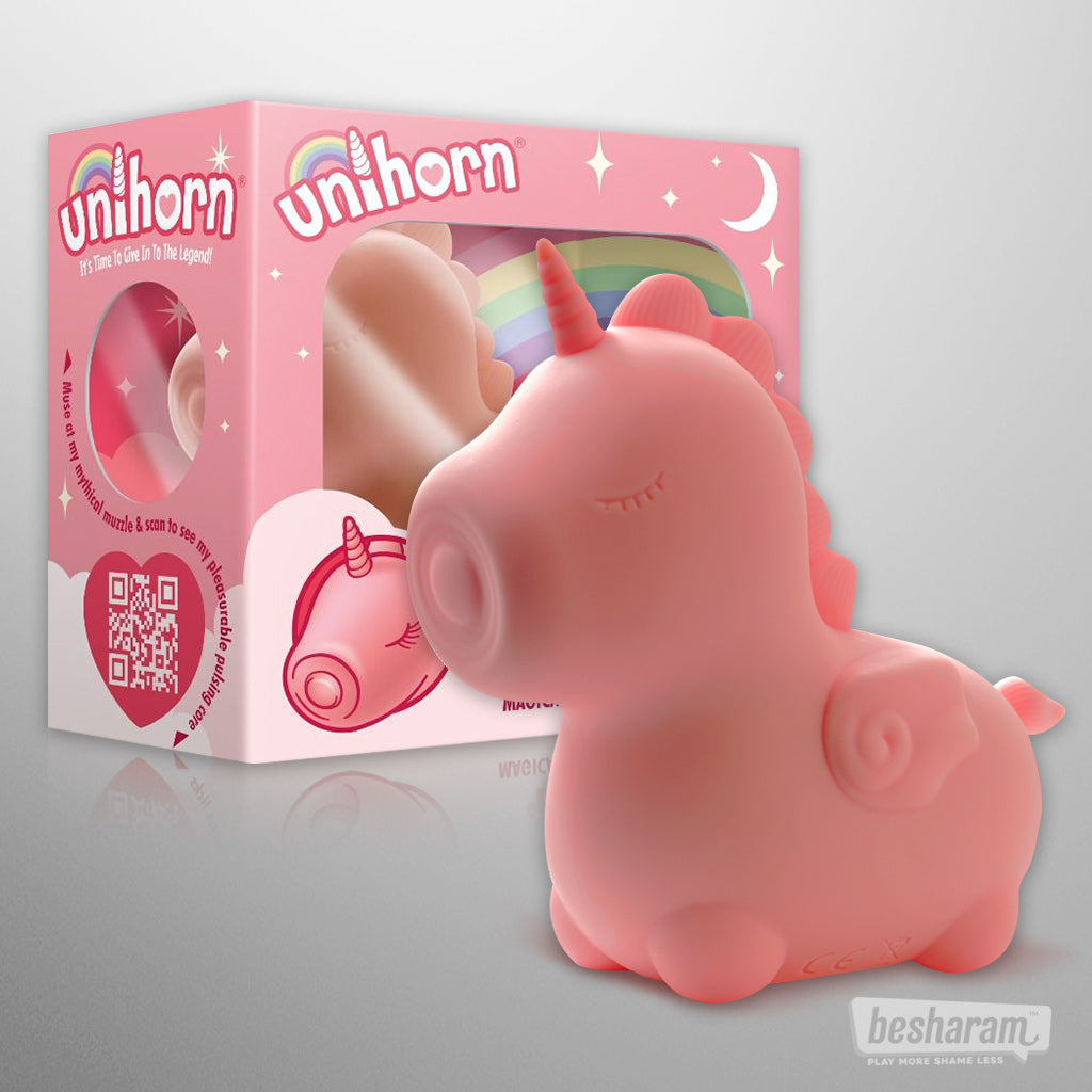 Unihorn Heart Throb Discreet Pulsing Massager