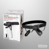 Lux Fetish Vibrating Double Penetration Strap-On Dildo-IMbesharam.com