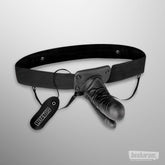Lux Fetish Vibrating Double Penetration Strap-On Dildo-IMbesharam.com