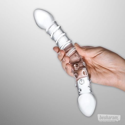 Glas Double Trouble Dildo