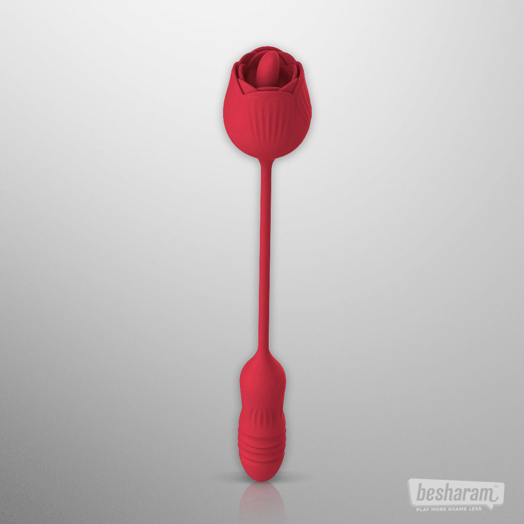 Voodoo Beso Tongue-n-Cheek Dual Vibrator