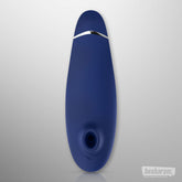 Womanizer Premium 2 Clitoral Vibrator Blueberry Front