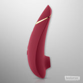 Womanizer Premium 2 Clitoral Vibrator Bordeaux Side