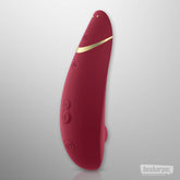 Womanizer Premium 2 Clitoral Vibrator Bordeaux Back