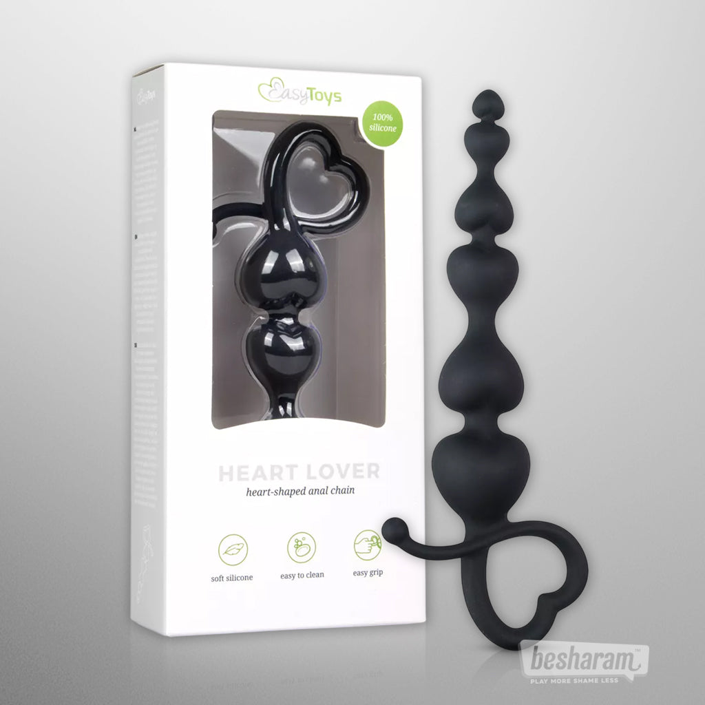 EasyToys Heart Lover Anal Beads