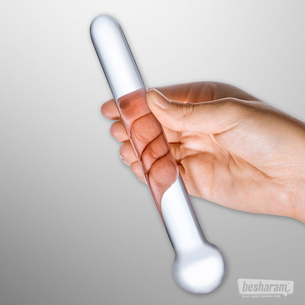 Glas 7&quot; Straight Dildo