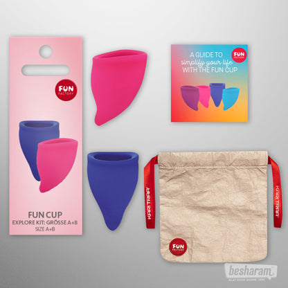 Fun Factory Menstrual Cup Explore Kit