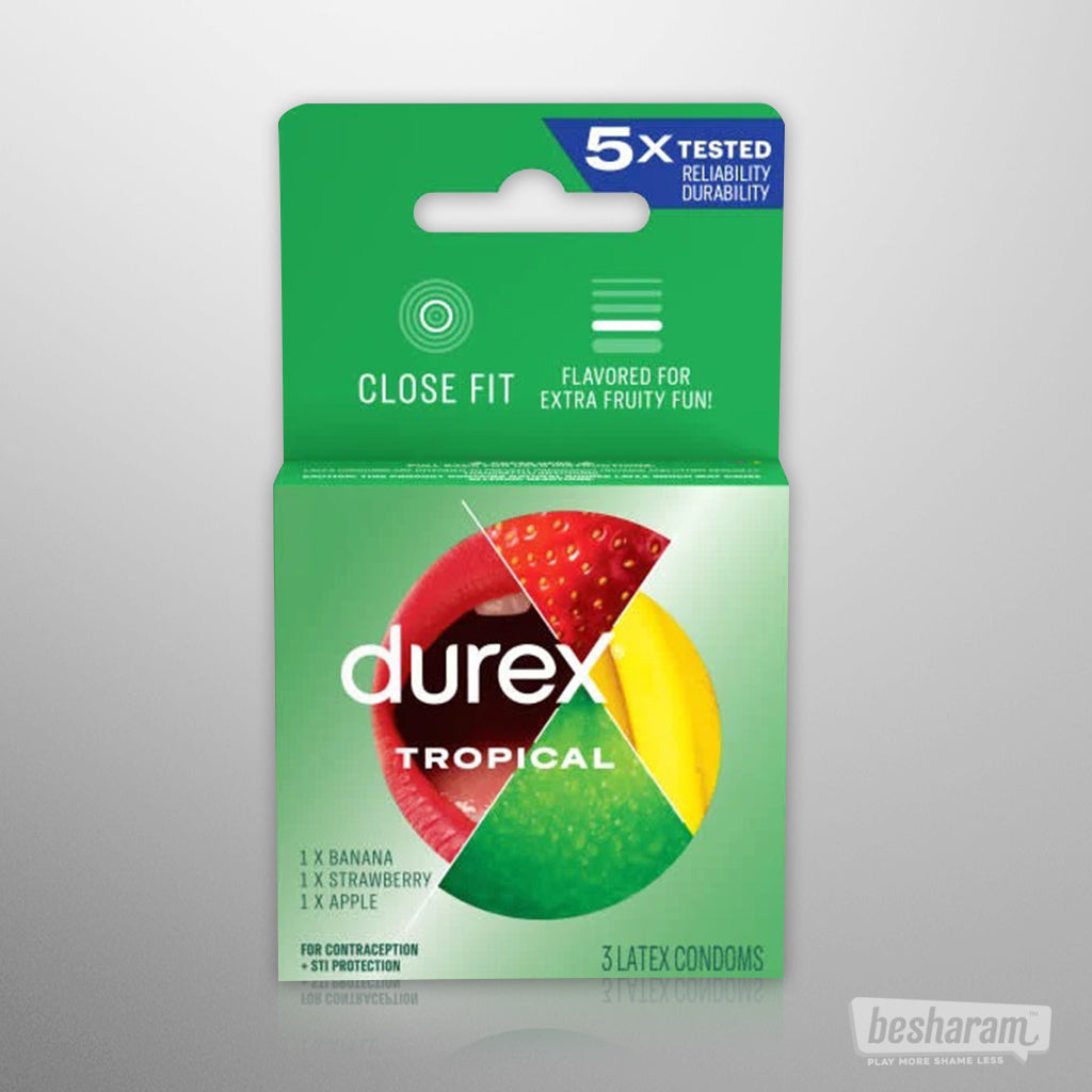 Durex Tropical Flavored Condoms