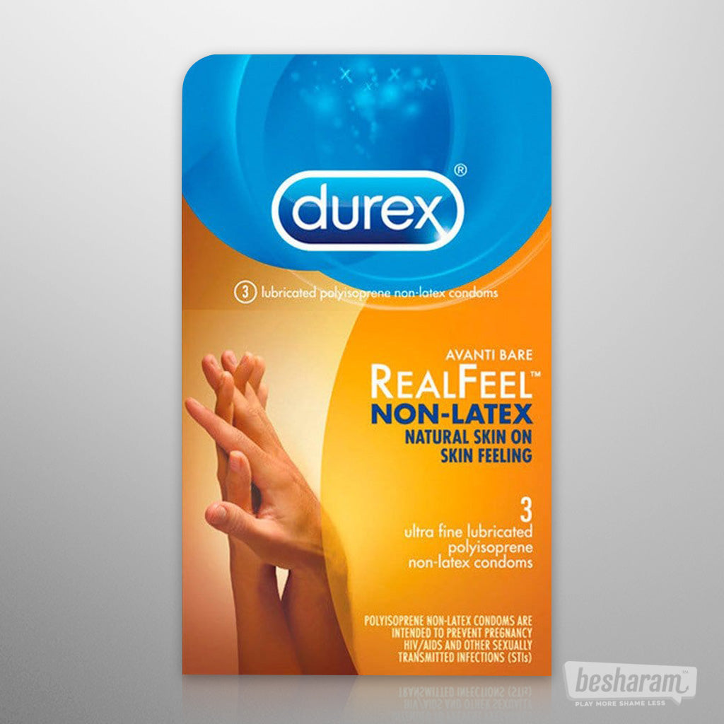 Durex Avanti Real Feel Non Latex Condoms (Pack of 3)