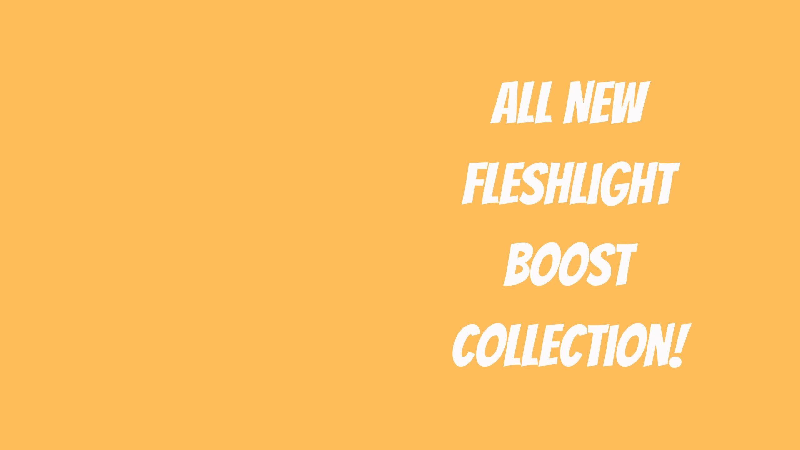 Load video: Introducing the ALL-NEW Fleshlight Boost Collection!