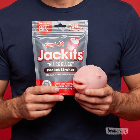 Screaming O "Gluck Gluck" Mouth Stroker