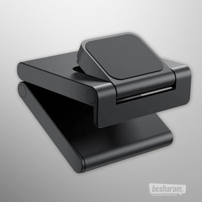 Lovense AI Webcam 2 side view with adjustable foldable stand