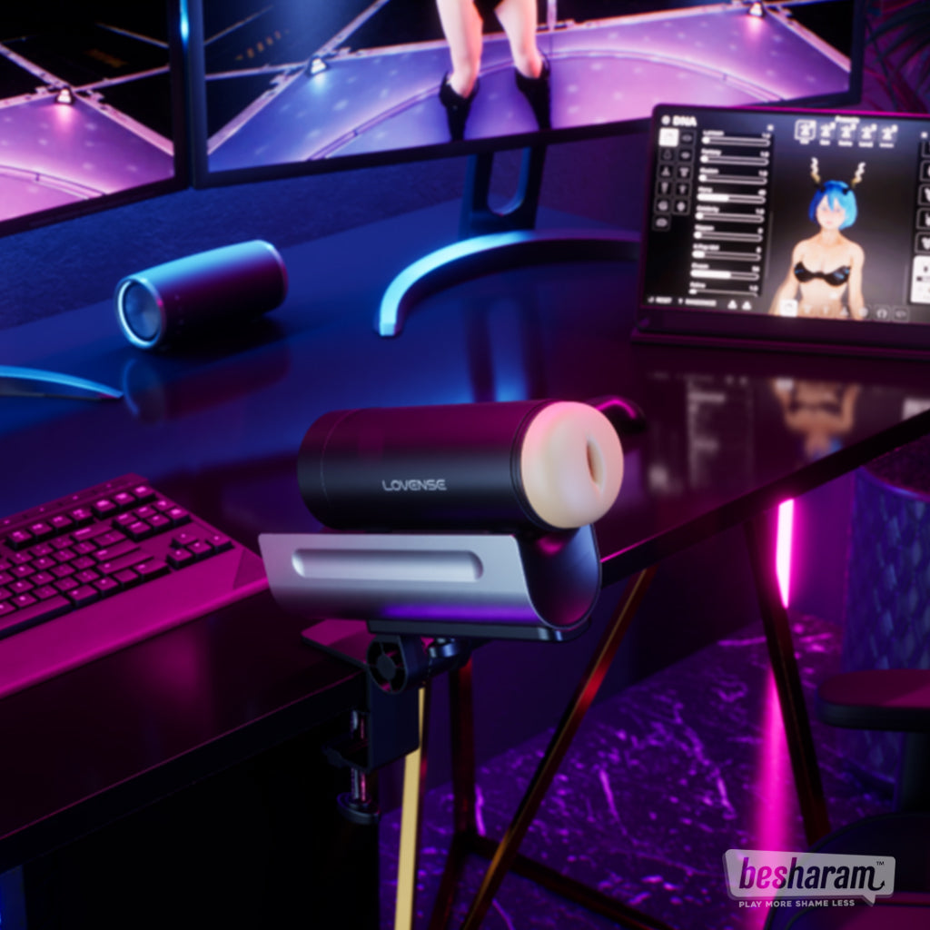 Lovense Solace Pro Smart Thrusting Masturbator-IMbesharam.com