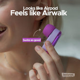 Pixie Gen Z Suction Massager shown in lifestyle setting highlighting discreet compact size