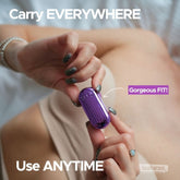 Pixie Gen Z Suction Massager shown as portable and easy to carry