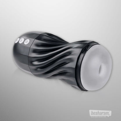 Playboy Solo Vibrating and Sucking Masturbator shown on a light background