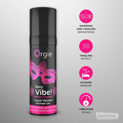 Orgie Sexy Vibe Orgasm Enhancing Gel For Couples