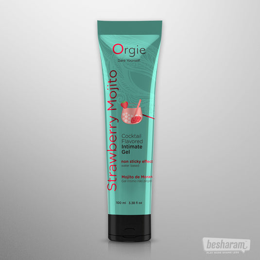 Orgie Lube Tube Cocktail Flavored Lube-IMbesharam.com