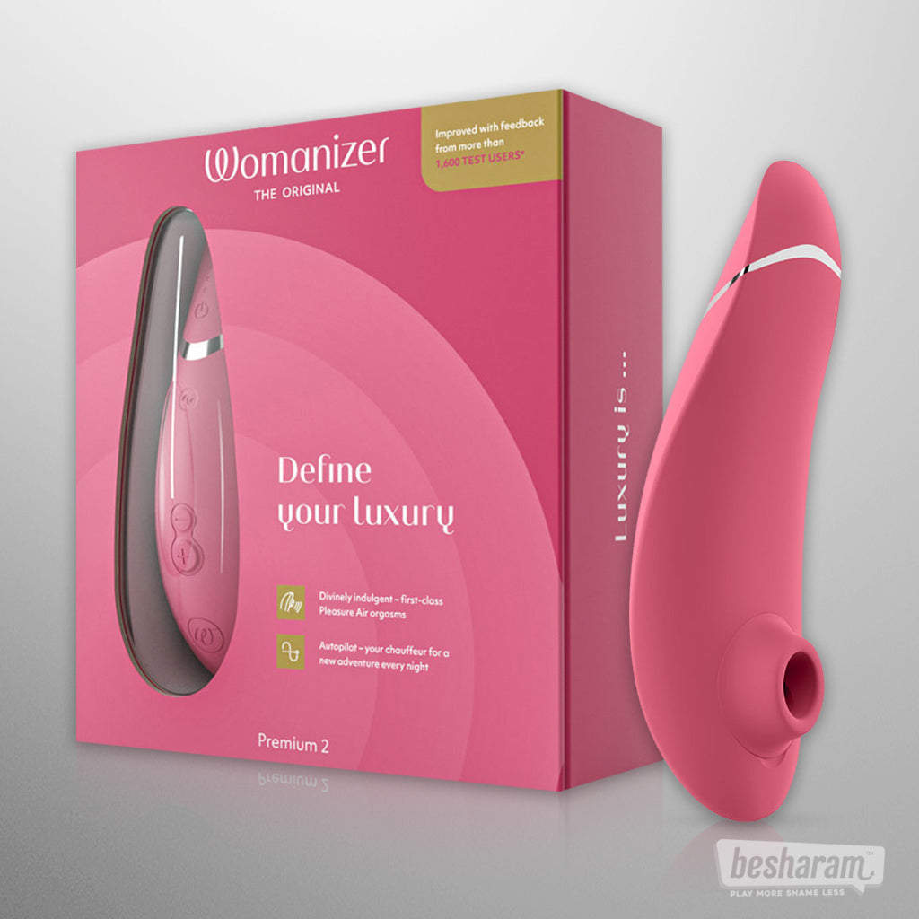 Womanizer Premium 2 Clitoral Vibrator-IMbesharam.com