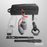 Bathmate Hydroxtreme 3 complete kit including water pump, storage bag, cleaning spray, towel, padlock and accessories