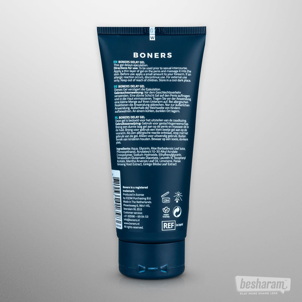 Boners Delay Gel